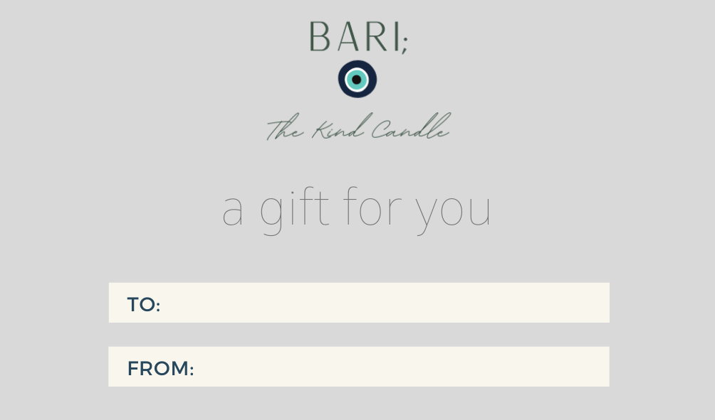 The Bari Gift Card